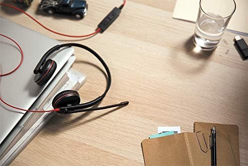 Plantronics - Blackwire 3220 - Wired Dual-Ear (Stereo) Headset with Boom Mic - USB-A to connect to your PC and/or Mac - Image 2